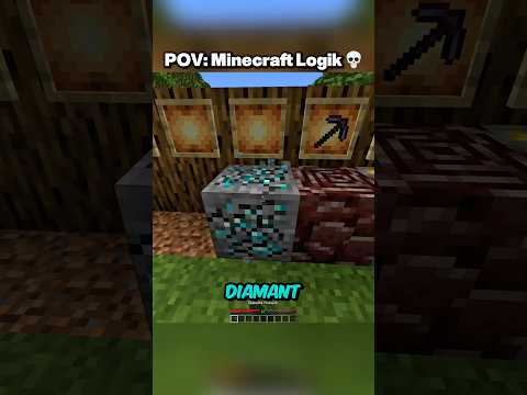 Minecraft aber (☠️) berühren…(Youtuber be like)…#shorts #minecraft