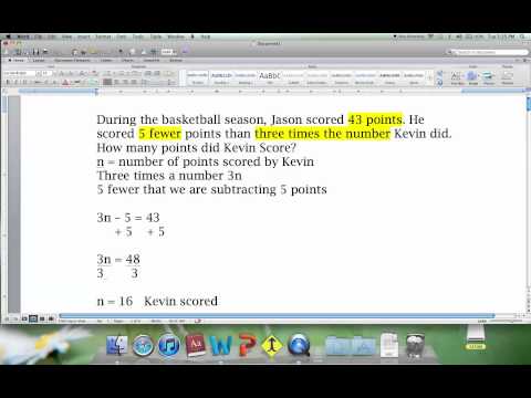 image-What is an example of a word problem?