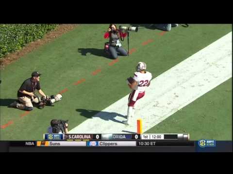 2014 USC vs Florida - Brandon Wilds 20 Yd Touchdown Run