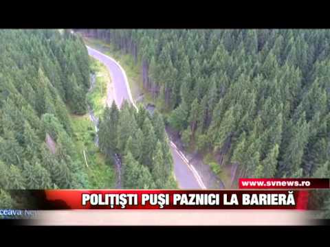 Poliţişti puşi paznici la barieră