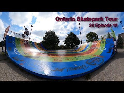 Ontario Skatepark Tour S5 Episode 10 - Norm Jarry, Green Gate & Jaycee Skateparks