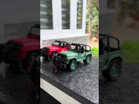 Jeep  #diecastcar #metalcar #mahindrathar #metaltoycar #suvpickup #thar #thardiecast #toycarunboxing