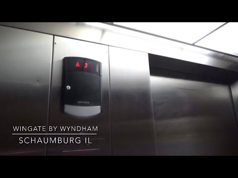 Schindler HT 330A Hydraulic elevator at Wingate By Wyndham in Schaumburg IL