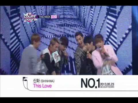 엠카운트다운 - M COUNTDOWN This Week #1-신화 SHINHWA "This Love" (2013.5.23)