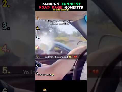 Ranking Funniest Road Rage Moments
