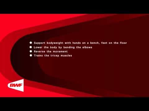 CE2M8V31 Body Weight   Tricep Dip