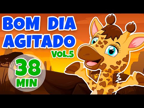 Bom Dia Agitado Vol. 5 - Giramille 38 min | Desenho Animado Musical