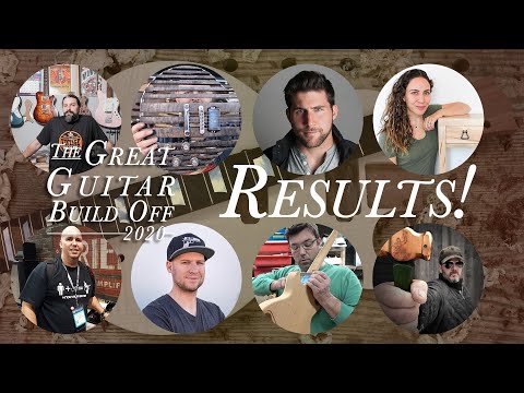 The RESULTS! - The Great Guitar Build Off 2020 Final Rankings & How Much We All Raised for Charity