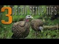 How To Properly Set Up Your Turkey Decoys