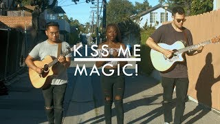 Download lagu MAGIC! - Kiss Me [Acoustic Cover - Selorm, Seth Harcrow, Miles Nalasa] mp3