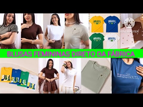 💥🛍️BLUSAS FEMININAS MALHAR MENEGOTTI DIRETO DA FÁBRICA MODA CENTER SANTA CRUZ CAPIBARIBE PERNAMBUCO 