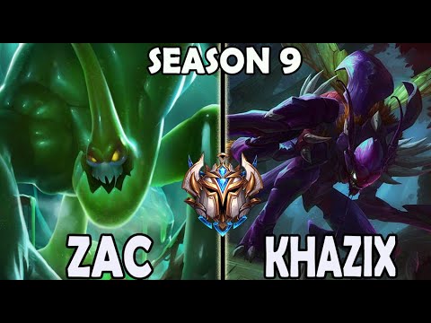 OTP Zac vs Khazix  NA Master [JUNGLE]