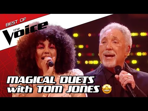 前10名｜湯姆-瓊斯在 "好聲音 "中的 "歌曲"。 (TOP 10 | Tom Jones SING-ALONGS in The Voice)