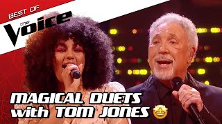 TOP 10 | Tom Jones SING-ALONGS in The Voice