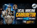 UCAL Mikuni Carburetor For TVS Scooty ES 60cc Carburetor Ucalmikuni