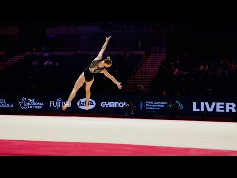 Emma Spence (CAN)  - Floor Exercise - 2022 World Championships - Podium Training