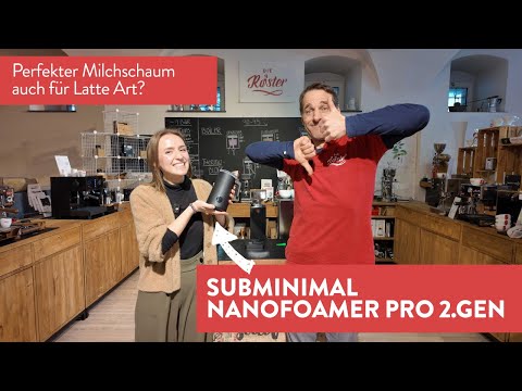 NanoFoamer PRO (2. Gen): Latte Art Milchschaum ohne Espressomaschine möglich?