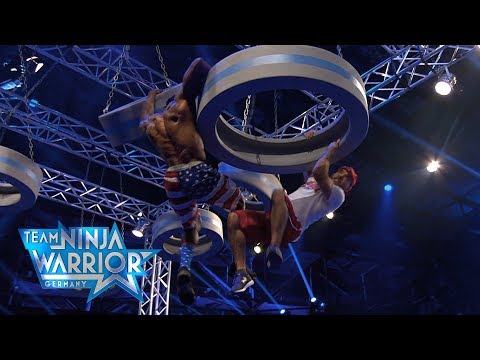 S2E1 Team Ninja Warrior - Omid Bayat vs. Gary Hines
