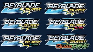 All Beyblade Burst Theme Songs  Season 1 - 6