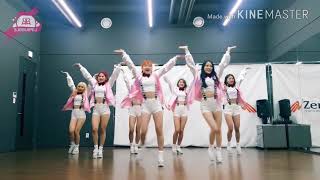 Popcorn Lipbubble dance pratice Mirror