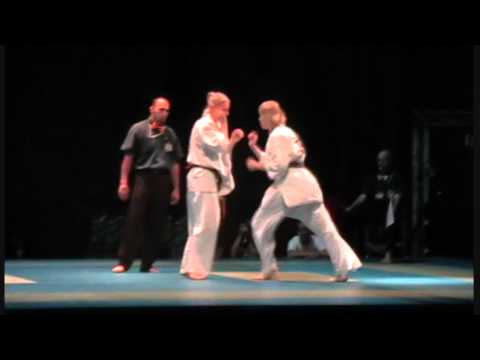 Kyokushin EC Budapest. 2012 women's heavyweight final
