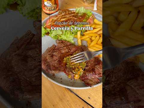 ¿Dónde comer parrilla en La Estrella? 🥩🍻 #shorts