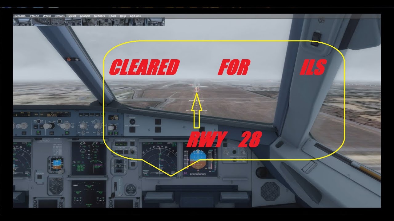 A 320 : ILS Approach