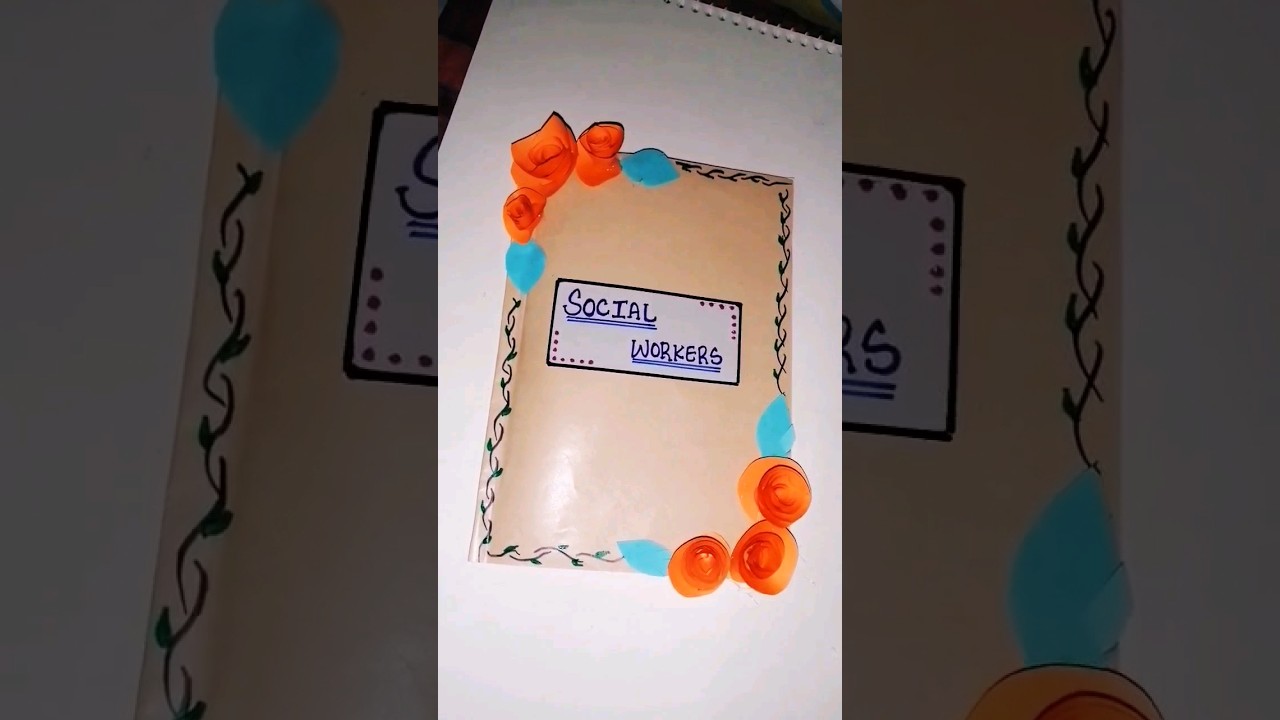 Learn How to make a booklet for school _by Syeda Craft n'Creations ✨#booklets #journal #subscribe