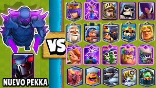 NEW IMPROVED PEKKA vs ALL CARDS | Clash Royale