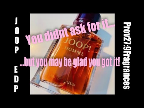 Joop Homme EDP unboxing and first impression