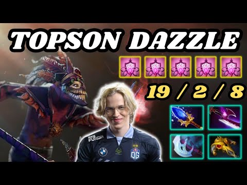 🔥 TOPSON Dazzle Midlane Highlights 7.34c 🔥 NO CD Bad Juju Insane Poison Damage - Dota 2
