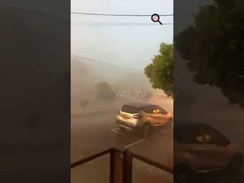 Massive Hailstorm Destroys Supermarket in Paraná, Brazil | Extreme Weather Alert!