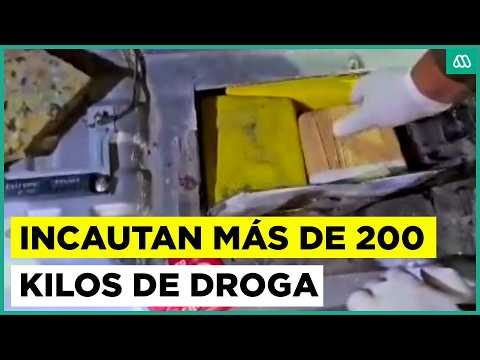 Operativo en Chañaral terminó con incautación de más de 200 kilos de droga