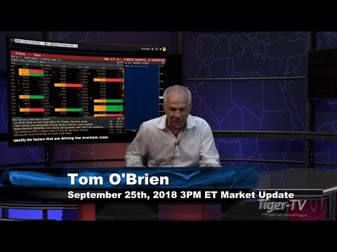 September 25th 3PM ET Market Update with Tom O'Brien on TFNN