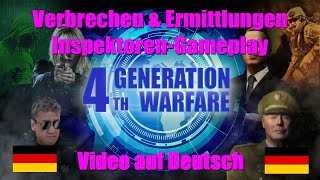 4th Generation Warfare: Verbrechen & Ermittlungen, Inspektoren-Gameplay