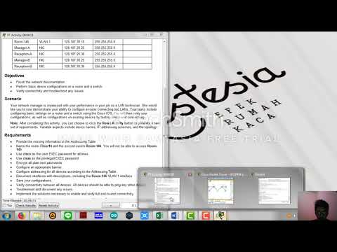 6.5.1.2 Packet Tracer Skills Integration Challenge (JARKOM 3)