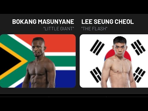 Bokang Masunyane vs Lee Seung Cheol full fight
