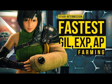 Final Fantasy VII Remake INTERmission Fastest AP, XP, Gil Farming To Level Up Your Party And Materia