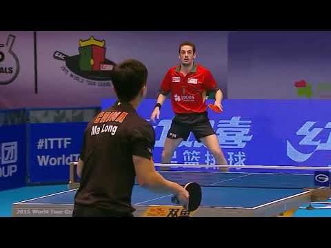 Ma Long & Marcos Freitas Service & 3rd Ball