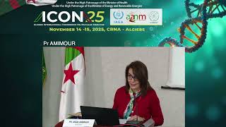 Opening Remarks : AICONM25 Chair Pr AMIMOUR