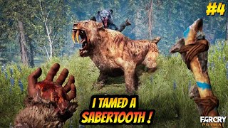I Tamed A WILD SABERTOOTH ! - Far Cry Primal Gameplay #4