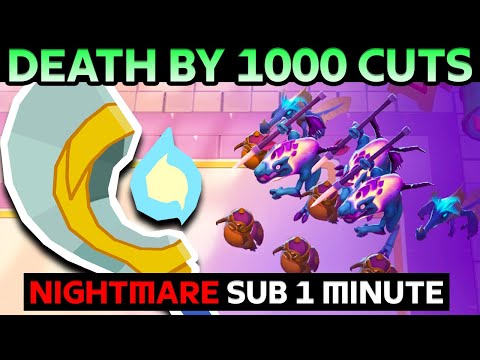 BEAT Death by 1000 Cuts NIGHTMARE Sub 1 Minute | Moco