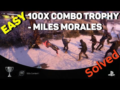 Easy 100x Combo Trophy Guide with Commentary | Spider-Man: Miles Morales