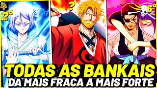 🔥ATUALIZADO! TODAS AS 33 BANKAIS DE BLEACH RANQUEADAS E EXPLICADAS