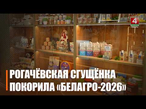 Предприятия Гомельской области активно представлены на выставке «Белагро-2026» в Минске