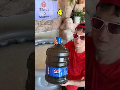 What Size Pepsi Sinks In Pool?