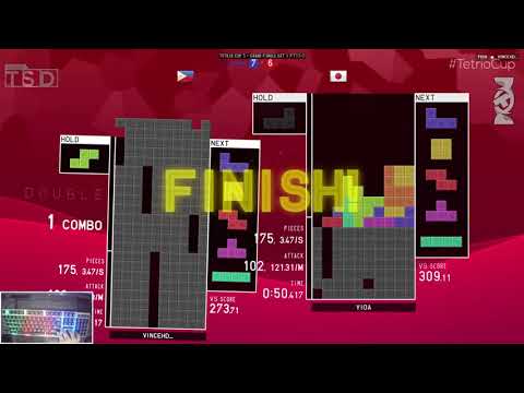 GRAND FINALS  - Tetr.io Cup 5 - Ajanba Vs. VinceHD