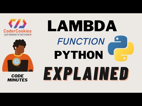 Lambda Function In Python Ii Coder Cookies Ii Code Minutes