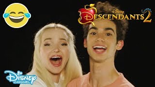 Descendants 2 | Who Said That? ft. Dove Cameron and Cameron Boyce | Official Disney Channel UK