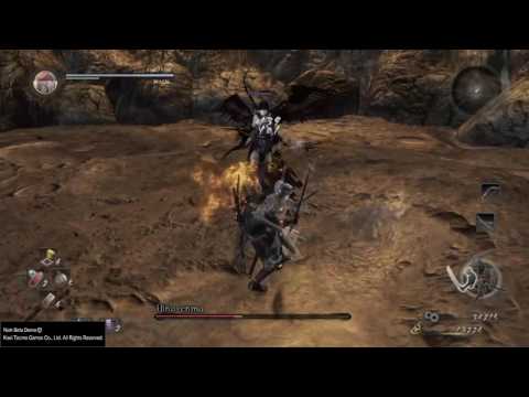 Nioh PS4 - [BOSS FIGHT] How to beat Hino-Enma. The 2nd Boss